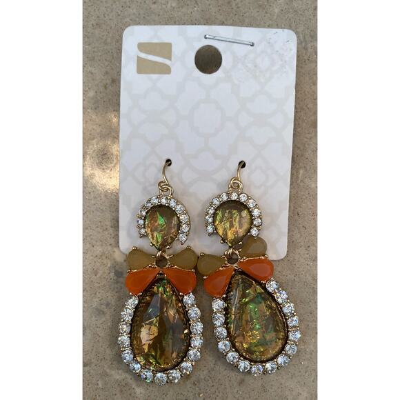 Stony Earrings Iridescent - Picture 3 of 5